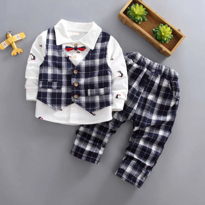Asteria Boys Party(Festive) Waistcoat Pant(GREY)