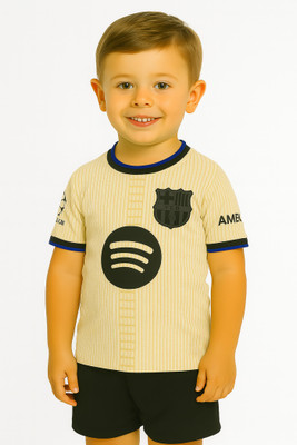 BUGOAT Boys & Girls Casual T-shirt Shorts(White)