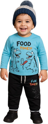 AMY Baby Boys Casual T-shirt Shorts(BLUE, BLACK)