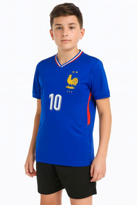 Ryze Boys & Girls Casual T-shirt Shorts(Blue)
