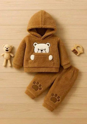 buaGi collection Baby Boys & Baby Girls Casual Sweatshirt Jacket(brown)