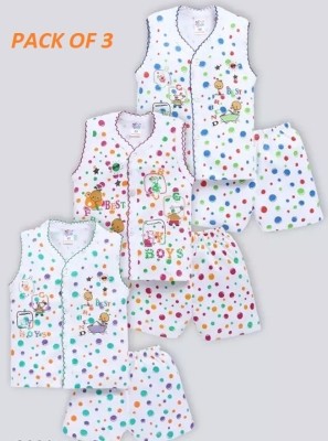 SHINING4 Baby Boys & Baby Girls Casual Top Shorts(Multicolor)