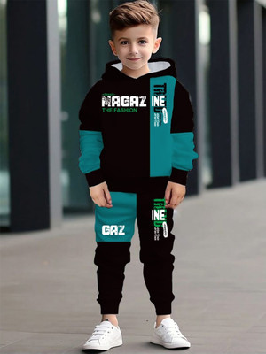DRUZZEE Baby Boys & Baby Girls Casual T-shirt Track Pants(RAMARGREEN)