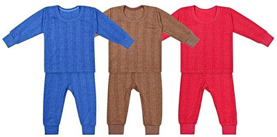 Justlist Baby Boys & Baby Girls Casual Bodysuit Pyjama(Multicolor)