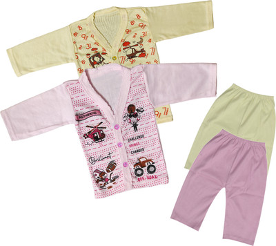 MPT.YOGI Baby Boys & Baby Girls Casual T-shirt Pant(CC-2-5)