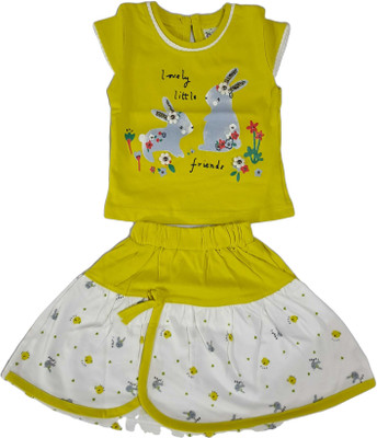 EssCubes Enterprise Baby Girls Goofy Party(Festive) Dress Shorts(Green)