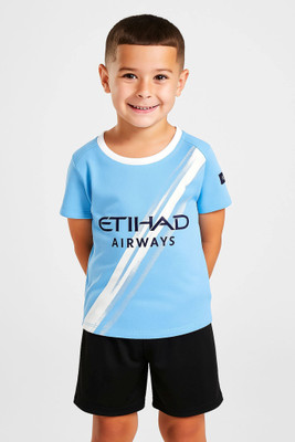 DOSTITCH Boys & Girls Casual T-shirt Shorts(Blue)