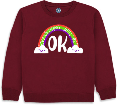 TSP Full Sleeve Printed Boys & Girls Sweatshirt