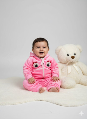 DREAMINGUP Boys & Girls Party(Festive) Sweatshirt Pyjama(Blue)