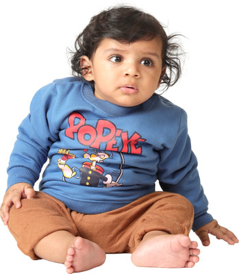 Brink Baby Boys Casual Sweatshirt Pant(Multi)