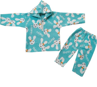 SHINING4 Baby Boys & Baby Girls Casual T-shirt Pant(GREEN)