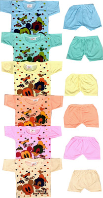 DCS OFFICIAL Baby Boys & Baby Girls Casual Dress Dress(Multicolor)
