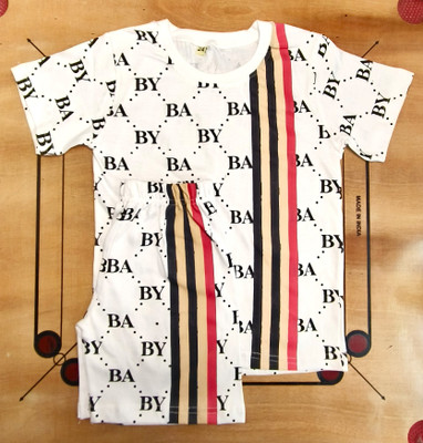 new gen Baby Boys Casual T-shirt Pant(Multicolor)