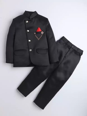 Sovereign Silks Boys Party(Festive) Waistcoat Waistcoat(J2J_BLACK-)