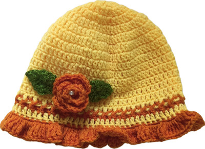 Savi creation Kids Cap(Yellow)