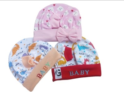 GARCY Baby Boys & Baby Girls Casual Cap Gloves, Mitten, Socks, Bootie(Red)