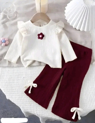 NEW ELEVENSTAR DRESSES Baby Girls Party(Festive) Dress Dress(Purple, White)