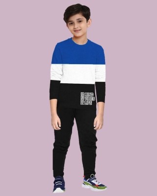 Bike Boys Casual T-shirt Pant(Black-001)