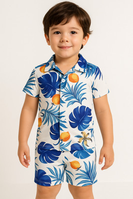 NIYAN Baby Boys & Baby Girls Casual Shirt Capri(MULTI)