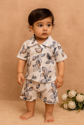 OMLI Boys & Girls Party(Festive) Shirt Shorts(BLUE)