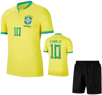 UNIQ Boys & Girls Casual T-shirt Shorts(Yellow)