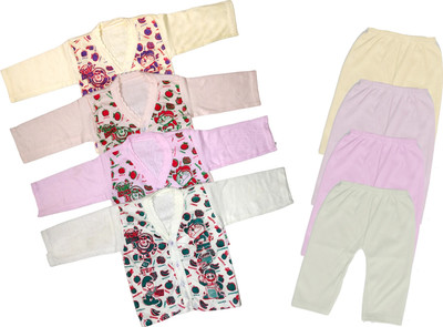 ReshmaaEnter Baby Boys & Baby Girls Casual T-shirt Pyjama(B-3-4-5-6)