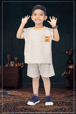 Smuktar garments Baby Boys Casual T-shirt Pant(MULTICOLOUR)