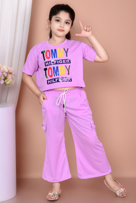 HouseOfCommon Girls Party(Festive) T-shirt Pant(MOOV)