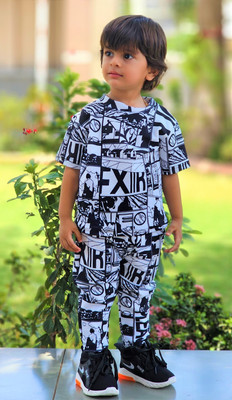 EMBLICA Baby Boys Casual T-shirt Pant(Multicolor5)