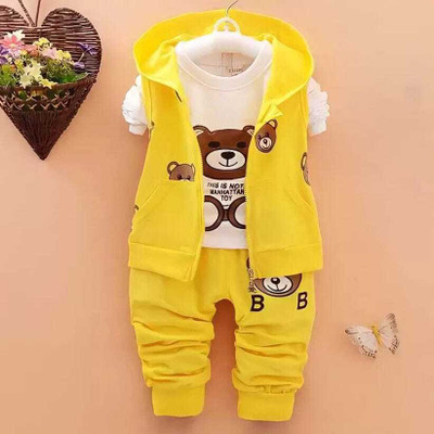 ZAFROONKIDZE Baby Boys & Baby Girls Party(Festive) Jacket Pant(YELLOW)