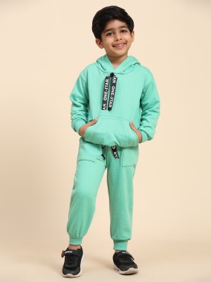 ARY Baby Boys & Baby Girls Casual Sweatshirt Track Pants(Green)