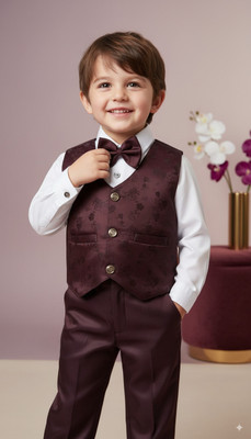 SPT Baby Boys Party(Festive) Shirt Pant(MAROON)