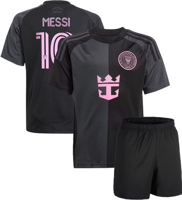 BUGOAT Boys & Girls Casual T-shirt Shorts(Black)