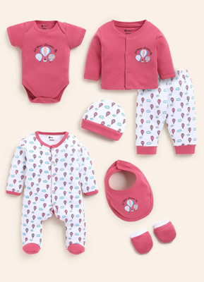 MOONKIDS Baby Boys & Baby Girls Casual Jumpsuit Jumpsuit(C.Red)