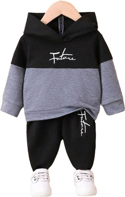 ALL KIDSS CHOICE Baby Boys Casual Sweatshirt Pant(Grey)