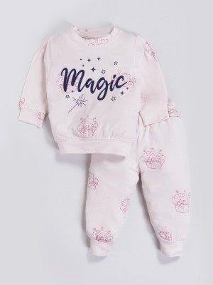 Little Smart Baby Girls Casual Top Pyjama(Multi)