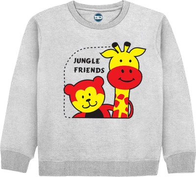 TSP Full Sleeve Printed Boys & Girls Sweatshirt