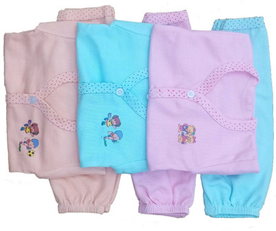 Baby Blossom Boys & Girls Casual Dress Dress(MultiColour)