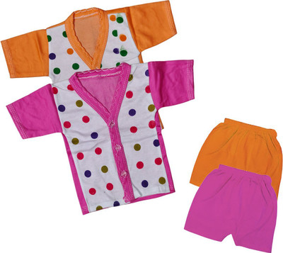 ReshmaaEnter Baby Boys & Baby Girls Casual T-shirt Shorts(C-3-5)