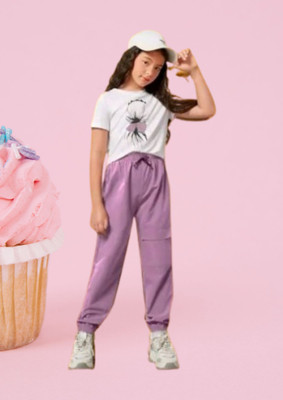 Tiki Tees Baby Girls Tweety Party(Festive) Pyjama T-shirt(Pink)