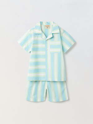 Spunkies Boys Casual Top Shorts(Multicolour)