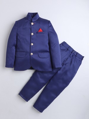 DKGF FASHION Boys Party(Festive) Coat Trouser(Royalblue)