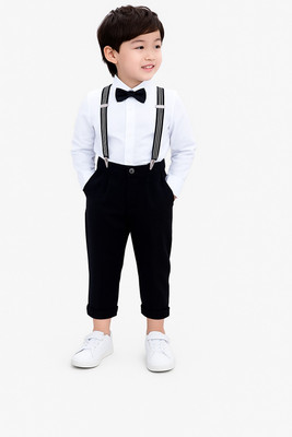 VARNIKA KIDS Boys Party(Festive) Shirt Pant(WHITE)