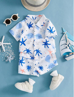 DABHI Baby Boys & Baby Girls Casual Shirt Shorts(MULTI)