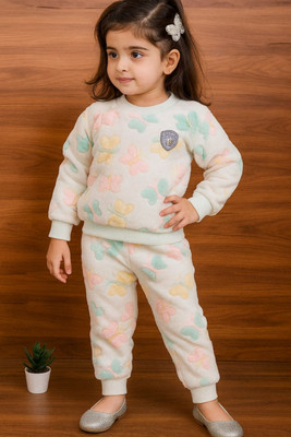 JhilikGarments Baby Girls Casual Top Pant(Multi colour)