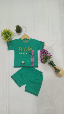 Rania Dresses Baby Boys Casual T-shirt Pant(YELLOW)
