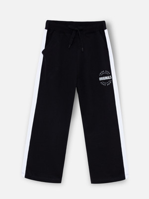 Nap Chief Track Pant For Girls(Black, Pack of 1)