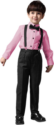Sagar Impex Boys Party(Festive) Shirt Pant(Pink)