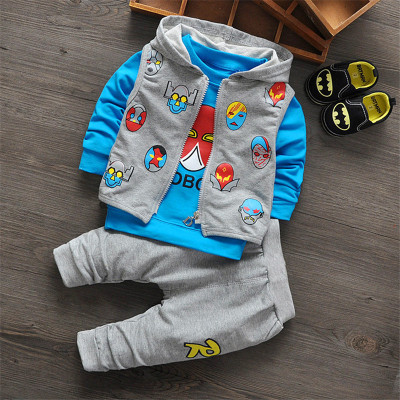 ROYALKIDZ Baby Boys & Baby Girls Pluto Party(Festive) Jacket Track Pants(GREY)