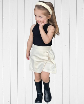 Dressto Girls Party(Festive) Top Shorts(BLACK)